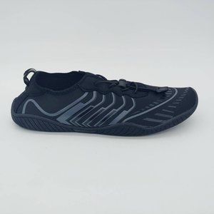 La Sheelah Womens‎ Element-9L Athletic Shoes Black Low Top Bungee Cord 10M